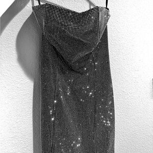 Dolce & Gabbana Strapless Black and White Dress